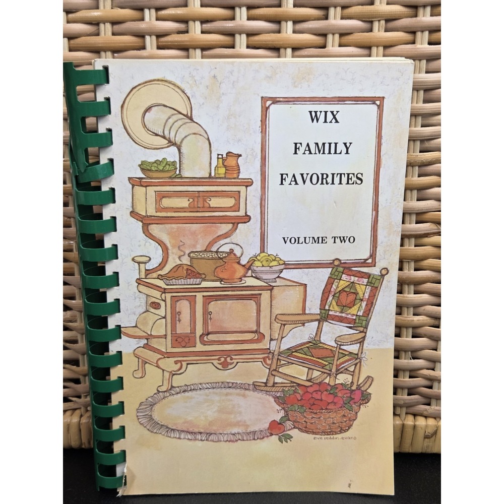 1985‎ Wix Family Favorites Recipes Cookbook Vol 2  GASTONIA, NC
